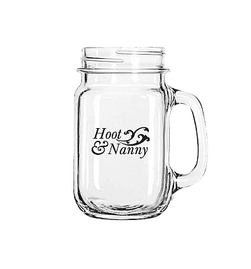 16.5 oz Handled Drinking Jar