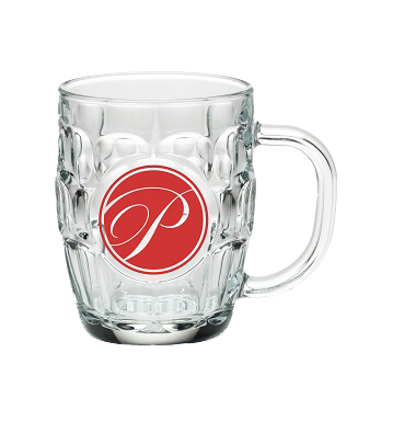 20 oz Britannia Glass Mug