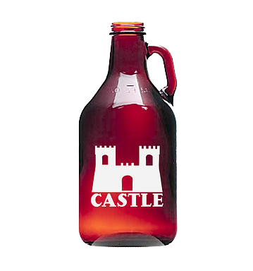32 oz Amber Growler