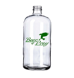 32 oz Clear Boston Round